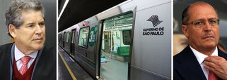 Conselheiro do Tribunal de Contas do Estado de São Paulo (TCE-SP), Antônio Roque Citadani criticou a tentativa do governador Geraldo Alckmin (PSDB) de privatizar as linhas 5 e 17 do metrô e que elas” virem um ônus enorme para o governo que passe a ter que indenizar as concessionárias”; ele também disse que o TCE já tomou dois cavalos de pau na linha amarela, “que disseram ser uma PPP, não é PPP coisa nenhuma”; Citadani também afirmou que a linha 6, “vendida como a oitava maravilha do mundo, acabou mostrando que não é maravilha nenhuma e é um desastre para as pessoas que tiveram os seus imóveis desapropriados”; veja o vídeo