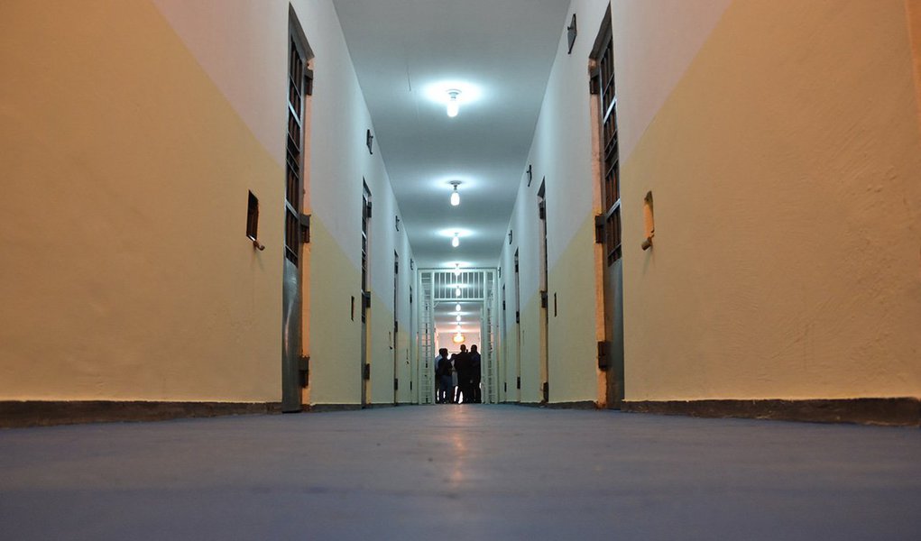 Espaço é destinado a detentos que ingressam na unidade prisional Nelson Hungria, em Contagem, onde passam por avaliações e triagem nas áreas social, psicológica, de saúde e jurídica