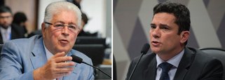 O senador Roberto Requião (MDB-PR) afirmou, pelo Twitter, que o juiz Sérgio Moro não tem tríplex, mas sim um “duplex”, que seria o próprio apartamento e mais o auxílio-moradia de R$ 4,3 mil ao mês; para Requião, quem tem “tríplex” é o juiz Marcelo Bretas e a esposa que também é magistrada. Ambos recebem o auxílio-moradia de quase R$ 10 mil, embora também sejam proprietários de imóvel no Rio; “Moro não tem triplex, é duplex, o próprio apto e mais o auxílio moradia”