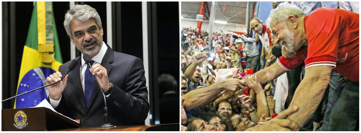 O líder da Oposição no Senado, Humberto Costa (PT-PE), informou que vai integrar uma delegação do PT que manterá em Bruxelas, do dia 26 deste mês ao dia 2 de março, uma agenda de para encontros com dirigentes da Confederação Sindical Internacional (CSI), ali sediada, e com a Fundação Friedrich Ebert – seção Europa, ligada ao Partido Social-Democrata Alemão; "Vamos denunciar em todos os foros internacionais possíveis a caçada política promovida contra Lula e a ruptura da ordem democrática no Brasil"
