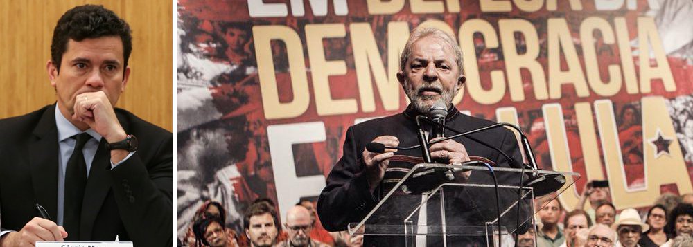 Ex-presidente Luiz Inácio Lula da Silva cometeu um "pleonasmo" ao dizer que o juiz Sérgio Moro "mentiu" ao condená-lo no caso do tríplex do Guarujá (SP); "A democracia é o melhor regime do mundo. Eu não quero ser candidato apenas, eu quero é provar a minha inocência. A PF mentiu, a Lava Jato mentiu. O Moro mentiu", disse; o "pleonasmo" se deu porque a denúncia da "mentira" do magistrado da lava jato é uma redundância no processo que condenou o ex-presidente a 9,6 anos de prisão, sem mesmo possuir uma prova sequer", diz o jornalista Esmael Morais