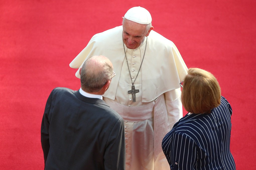 Lima Perú 20 01 2018 Papa Francisco no palacio do governo do Perú durante visita de 3 dias no País Foto Juanca Guzman NegriniGov.Perú