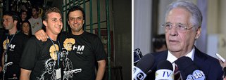 O jornalista Kiko Nogueira, editor do Diário do Centro do Mundo, afirma que o senador Aécio Neves (PSDB-MG) pode estragar a qualquer momento o plano do ex-presidente Fernando Henrique Cardoso de tentar emplacar o apresentador Luciano Huck como candidato a presidente; "Huck terá que pensar bem se deseja ter um jagunço de terno como inimigo. Aquele Aécio das baladas, cheio de amor pra dar, era um. O outro, o real, é o que manda o primo buscar a grana com o bandido porque tinha que 'ser um que a gente manda matar'", diz ele