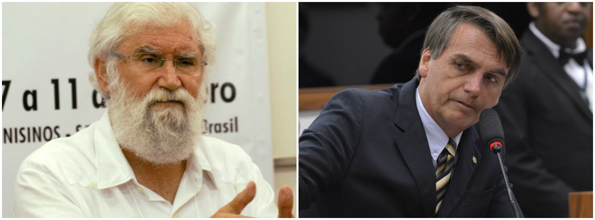 Em mais uma repercussão contra o discurso feito pelo deputado Jair Bolsonaro (PSL-RJ) a uma plateia de mil executivos do mercado financeiro, na semana passada, quando sugeriu metralhar a Rocinha como solução para acabar com a criminalidade no local, o teólogo e intelectual Leonardo Boff criticou duramente o público que o aplaudiu; para Boff, a reação "mostra o nível de consciência no mínimo fascitóide de nossas elites do atraso"