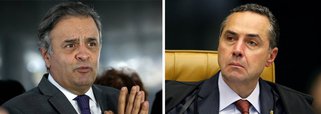 Num dos trechos de sua entrevista à BBC, o ministro Luis Roberto Barroso, do Supremo Tribunal Federal, lamentou a impunidade do senador Aécio Neves (PSDB-MG) e apontou o excesso de provas contra o político mineiro: a gravação, o pedido de dinheiro, a entrega com a mala e até a ameaça de matar o primo; Barroso disse ainda que, dos 650 mil detentos brasileiros, poucos estão presos com tantas provas como havia no caso Aécio; confira