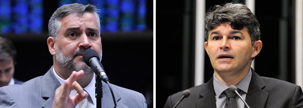 "Criminalizar a opinião política, como propõe o parlamentar neófito e sem voto, é um comportamento típico de regimes autoritários", diz o líder do PT na Câmara, Paulo Pimenta (RS), ao criticar a decisão do senador José Medeiros (Pode-MT), que protocolou denúncias no Conselho de Ética contra a senadora Gleisi Hoffmann (PR) e contra o líder do PT na Casa, Lindbergh Farias (RJ) por suposta incitação ao crime; Gleisi havia dito que para prender Lula "vai ter que matar muita gente" e Lindbergh apoiou a posição da correligionária