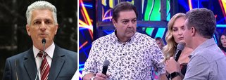 Deputado estadual Rogério Correia (PT) avalia que "foi patética a cena, agora reproduzida pela internet afora, do apresentador Luciano Huck, ao lado da mulher Angélica, sendo paparicado pelo colega Fausto Silva num programa de TV"; no Facebook, o petista lista "a ausência de perguntas fundamentais" que deveriam ter sido feitas por Faustão, como: Luciano, você é mesmo sócio do Alexandre Accioly na rede de academias Bodytech?; segundo o parlamentar, outro questionamento seria: Luciano, você sabia que Accioly, de quem você foi amigo dileto, recebia propinas para Aécio Neves por meio de uma conta de offshore em Cingapura?
 