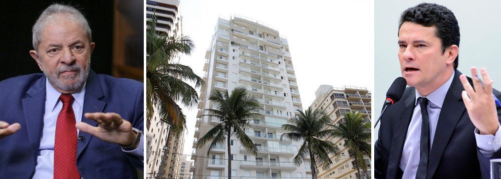 O juiz Sergio Moro determinou nesta segunda-feira 29 a venda do triplex da OAS, que foi penhorado a credores da construtora; ele tomou esta decisão depois que uma juíza de Brasília determinou que o imóvel fosse transferido a um dos credores – o que, na prática, demonstrou que Lula não é proprietário do imóvel; com isso, Moro passa por cima da Justiça de Brasília para sustentar a sua tese – a de que o ex-presidente seria o "proprietário de fato" do imóvel, uma figura inexistente no direito brasileiro; confira a decisão