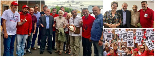 O ex-presidente Lula já está na capital do Rio Grande do Sul, onde nesta quarta-feira 24 o Tribunal Regional Federal da 4ª Região (TRF4) julgará seu recurso no processo sobre o triplex do Guarujá; Lula já se encontrou com a presidente deposta Dilma Rousseff, o renomado escritor brasileiro Raduan Nassar, o líder do PT na Câmara, Paulo Pimenta (RS), entre outros parlamentares e líderes políticos e de movimentos sociais; a cidade já está tomada por manifestantes que participam de atos em defesa da democracia e da candidatura Lula