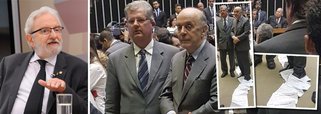 O deputado federal Ivan Valente (Psol-SP) afirmou no Twitter que o senador José Serra (PSDB-SP) pisoteou as assinaturas de um abaixo-assinado contra a reforma da previdência; "Entregamos um abaixo-assinado contra a #ReformaDaPrevidencia na primeira Sessão do Congresso Nacional de 2018. Foram mais de 320 mil assinaturas pisoteadas pelo senador José Serra", escreveu o parlamentar