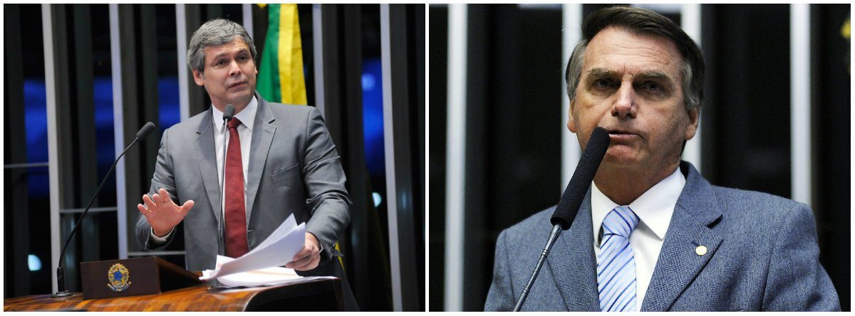 O senador Lindbergh Farias (PT-RJ) criticou o deputado Jair Bolsonaro (PSL-RJ), que defendeu o tiroteio como solução para a criminalidade na Rocinha, no Rio; "Bolsonaro prometeu metralhar a Rocinha para uma plateia de mil executivos. Foi aplaudido! O ódio dos ricos contra os trabalhadores é tão grande que dão palco pra um show de atrocidades protagonizado por um fascista!", comentou o senador no Facebook