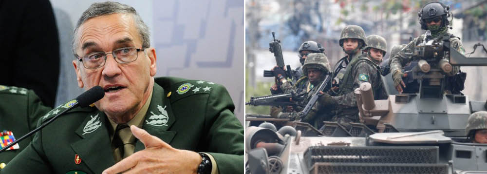 Em comunicado interno à corporação, o comandante do Exército, general Eduardo Villas Bôas informa sobre a intervenção federal na segurança pública do Rio de Janeiro e diz entender que a "a solução exigirá comprometimento, sinergia e sacrifício dos poderes constitucionais, das instituições e, eventualmente, da população"; detalhes da intervenção serão discutidos em reunião neste sábado, 17, no Palácio Guanabara, sede do governo do Rio, quando está prevista uma reunião com a presença de Michel Temer, o interventor, general Braga Netto, ministros e o governador Fernando Pezão