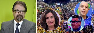 Para o jornalista Florestan Fernandes Júnior, nada é mais revelador da "escravidão do jornalismo brasileiro" do que o silêncio no momento em que a última ala da Paraíso do Tuiuti entrou na Sapucaí; "Ninguém no estúdio da Globo se atreveu a narrar o que via. Uma cena patética e constrangedora. Durante longos minutos as imagens mostravam uma plateia vibrando com o carro alegórico que trazia em destaque um Temer Vampirizado", retrata Florestan; "Só faltou a Tuiuti mostrar os repórteres escravos dos senhores da comunicação que não têm liberdade sequer para dizer o que todos viram em cores e ao vivo", diz ele