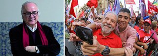 Em mensagem aos democratas brasileiros, o sociólogo português Boaventura de Sousa Santos alerta que "a democracia brasileira está em perigo, e só as forças políticas de esquerda e de centro-esquerda a podem salvar"; para o intelectual, "o patrimônio simbólico e histórico de Lula saiu intacto das mãos dos justiceiros de Curitiba &amp; Co. É um patrimônio a preservar para o futuro. Seria um erro desperdiçá-lo, instrumentalizando-o para indicar novos candidatos"; "A unidade das forças de esquerda deve ser pragmática, mas feita com princípios e compromissos detalhados", defende; ele avalia também que, "da perspectiva das forças conservadoras e do imperialismo norte-americano", a vitória do movimento popular gerado pelas candidaturas de Lula foi "algo inaceitável"