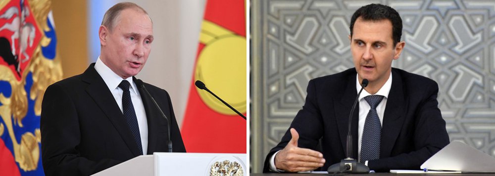 Presidente russo Vladimir Putin disse ao seu colega sírio, Bashar al-Assad, em um cumprimento de Ano Novo, que a Rússia continuará a apoiar os esforços da Síria em defesa de sua soberania; Putin salientou que a Rússia continuará "a fornecer qualquer auxílio à Síria na proteção de sua soberania, unidade e integridade territorial, na promoção de um processo de solução política, assim como nos esforços para restaurar a economia nacional"
