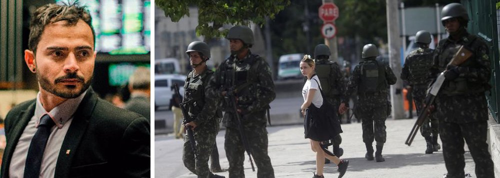 O jornalista George Marques relata que poucas horas após os deputados aprovarem decreto de intervenção na Segurança Pública do Rio de Janeiro uma comissão que discute desde 2015 um projeto de enfrentamento à violência contra jovens teve mais uma reunião suspensa na terça-feira (20) por falta de quórum; "Era necessária a presença de 14 parlamentares para que a sessão acontecesse. Mas apenas seis compareceram e 11 faltaram"