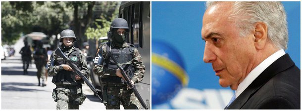 No Valor Econômico, três manchetes em sua capa falam sobre o tema, atribuindo a penúria financeira dos estados como uma das causas da violência e chamando a intervenção de “popular e de alto risco”. O Globo discute tentativas de fugas ocorridas nos presídios do Rio. Folha e Estadão seguem a linha de justificar meios extremos com exemplos pautáveis