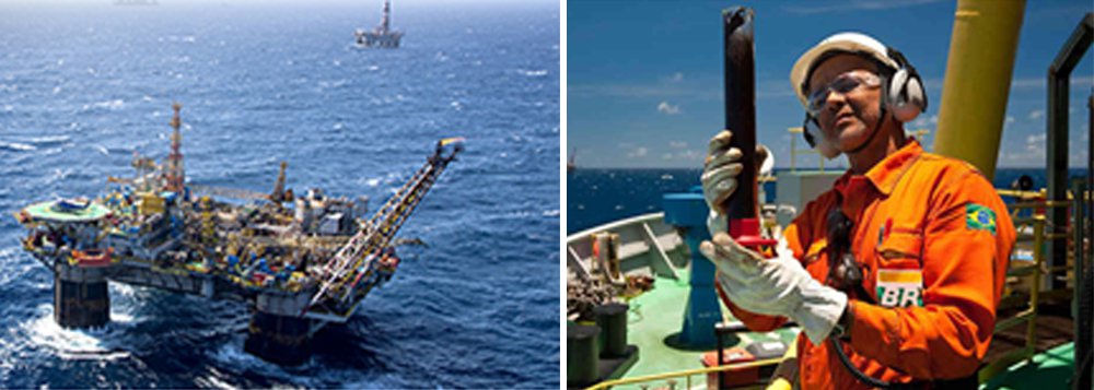 Em dezembro de 2017, a produção de petróleo e gás no pré-sal brasileiro atingiu, pela primeira vez, mais da metade da produção nacional; produção total do Brasil foi de 3,325 milhões em barris de óleo equivalente por dia, sendo 1,685 milhão, ou 50,7%, do pré-sal, cujos campos Michel Temer leiloou a preços irrisórios; dados foram divulgados nesta quarta-feira (31) pela Agência Nacional do Petróleo, Gás Natural e Biocombustíveis (ANP)