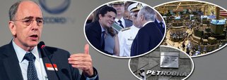 Além de participar timidamente dos leilões do pré-sal, permitindo que as reservas brasileiras fossem assumidas por empresas como Shell, Exxon e Chevron, Pedro Parente, presidente da Petrobras, decidiu fechar um acordo com a Justiça dos Estados Unidos para que a estatal brasileira pague US$ 2,95 bilhões – o equivalente a R$ 10 bilhões – a investidores norte-americanos; assim, o dinheiro recuperado pela Lava Jato, conduzida por Sergio Moro, segue direto para os Estados Unidos