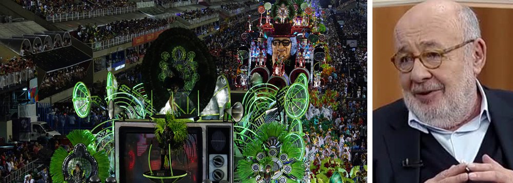 Jornalista reproduz uma declaração do ator Diogo Vilella, que para Ricardo Kostcho "deu a melhor definição do Carnaval de 2018 aos historiadores do futuro", enquanto participava da festa no Copacabana Palace; Kotscho questiona: "Quem tem esta resposta?"