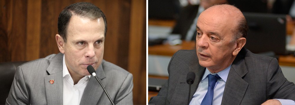 O anúncio do senador José Serra (PSDB-SP) de não disputar a eleição deste ano abre espaço para o seu correligionário e prefeito de São Paulo, João Doria, entrar na briga para concorrer ao governo estadual, mesmo contra o vice-governador Márcio França (PSB); para se viabilizar candidato, Doria precisa dialogar com possíveis adversários tucanos: o secretário de Desenvolvimento Social de São Paulo, Floriano Pesaro, o ex-senador José Aníbal, e o cientista político Luiz Felipe d’Ávila