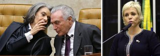 "Sobrou para o STF, e mais diretamente para a presidente da corte, ministra Cármem Lúcia, a tarefa de limpar a nova lambança feita por  Michel Temer com a nomeação de Cristiane Brasil para o ministério do Trabalho, embargada por um juiz de primeira instância e pelo vice-presidente do TRF-2 por conta dos crimes trabalhistas já cometidos por ela. Nas próximas horas (no máximo até 6ª. feira) o Supremo optará por manter ou derrubar a liminar que impede a posse da filha de Roberto Jefferson,  e é mais provável que permita a nomeação, assumindo o desgaste que devia ser de Temer, por não observar qualquer critério moral na escolha de seus auxiliares", escreve a colunista Tereza Cruvinel