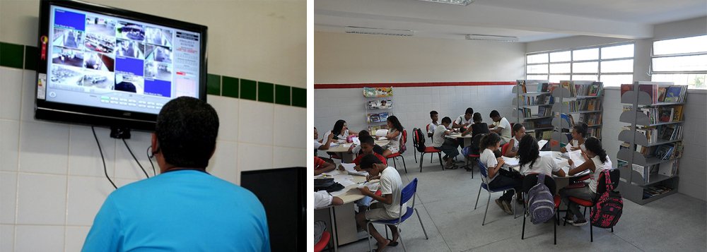 Após a implantação, em junho, do sistema de monitoramento eletrônico em apenas cinco escolas de Aracaju, o governo do Estado decidiu ampliar para mais 34 escolas da capital; ideia é que esse novo sistema seja integrado aos vigilantes escolares e com a estrutura de segurança pública governamental 