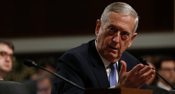 secretário de Defesa dos Estados Unidos, Jim Mattis, disse nesta sexta-feira (26) que o diálogo em torno dos Jogos Olímpicos de Inverno na Coreia do Sul não deve tirar o foco do objetivo internacional que é desnuclearizar a península coreana; "A diplomacia deve impor razão à retórica imprudente e as provocações periogosas de Kim [Jong-un]", disse Mattis; "A campanha de pressão internacional deve continuar"