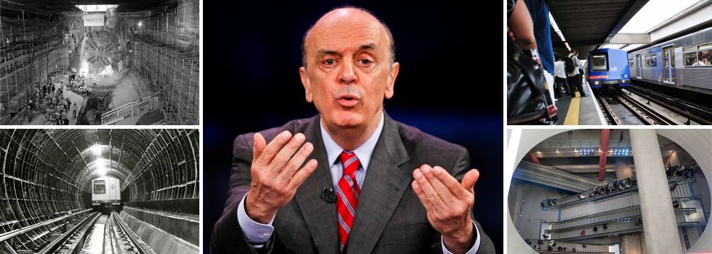 A compra de 16 trens da Alstom pelo Metrô de São Paulo em 2007, durante o governo de José Serra, com o uso de um contrato que tinha 15 anos foi considerada irregular pelo Tribunal de Contas do Estado; os 16 trens custaram cerca de R$ 500 milhões em valores de 2007, o equivalente hoje a R$ 930 milhões; decisão diz que a Lei das Licitações estabelece que um contrato vale por cinco anos; por esse entendimento, o Metrô usou um contrato que vencera em 1997 para fazer compras dez anos depois