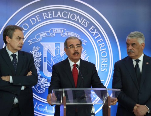 O presidente da República Dominicana, Danilo Medina, informou que o diálogo entre o governo e a oposição da Venezuela, que está sendo realizado em Santo Domingo, entrou em um "recesso indefinido" depois que as partes não chegaram a um acordo definitivo