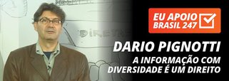 "Eu apoio a campanha de assinaturas do 247 porque apoio a democracia, apoio a liberdade de expressão e apoio fundamentalmente o direito à informação", diz o jornalista Dario Pignotti, que é correspondente do argentino Página 12 no Brasil