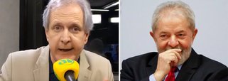 O resultado do Datafolha divulgado nesta quarta-feira (21) que traz Lula, apesar de condenado, disparado em primeiro lugar em todos os cenários, acertou em cheio na testa de setores da grande imprensa; em vídeo, o apresentador do programa Roda Viva, Augusto Nunes, aparece no programa da Jovem Pan, esperneando contra artigo dos diretores do Datafolha, Mauro Paulino e Alessandro Janoni; de acordo com Nunes e seus pares, o Datafolha “é sempre suspeito”