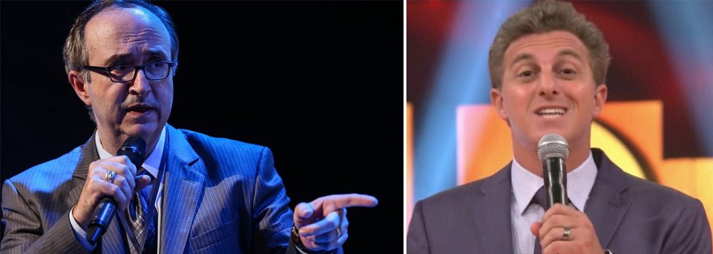 O colunista de política da Rede TV!, Reinaldo Azevedo, critica uma eventual candidatura do apresentador Luciano Huck e chama o global de "Tiririca dos ricos"; Certa parcela da elite quer fazer de Huck um novo Tiririca, diz Reinaldo; "Basta para governar o Brasil? A propósito: para a Previdência, ele quer o quê? O Brasil não é uma lata velha que pode ficar com aparência de nova, mediada por uma operação de merchandising", questiona o colunista da Rede TV!