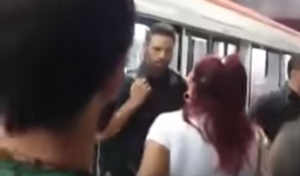 Segurança do Metrô de São Paulo agrediu a ambulante Juliana da Silva, 35, com um tapa na cara, quando ela defendeu a sua companheira, Marta dos Santos, 30, de insultos do próprio segurança; caso aconteceu na estação Vila Matilde, por volta das 18h45 e foi filmado por outra mulher, que também teria sofrido ameaças do agressor; "Falei que ele estava agredindo uma mulher, que não podia fazer isso. Ele não gostou e me bateu. Também ameaçou uma outra pessoa que estava filmando e um cara que entrou para nos defender. Para esse rapaz, ele disse ‘não acabou agora não, te encontro na rua’”, contou Juliana