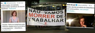 Ironia do destino: a jornalista Thais Heredia, comentarista do canal GloboNews e colunista do G1, teve o contrato encerrado sem aviso prévio pela Globo, após cinco anos na emissora; a jornalista viralizou nas redes sociais ao defender o desmonte de direitos do governo de Michel Temer, como a reforma trabalhista, dizendo que "melhoraria a relação entre funcionários e empregadores"; no ápice da recessão econômica do País, Heredia defendeu que a recessão e o desemprego "derrubam inflação e devolvem o poder de compra aos brasileiros"; nas redes sociais, internautas ironizaram a demissão da jornalista