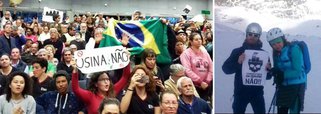 Companhia indefere licenciamento de usina altamente poluente no município que tem mais de 70% do território em área de proteção ambiental; arquivamento definitivo do projeto da Gastrading é uma vitória para a população, mobilizada desde que a o projeto veio a público no início do ano; por pressão da população, o município deverá ficar resguardado de futuras ameças por meio de legislação municipal e federal