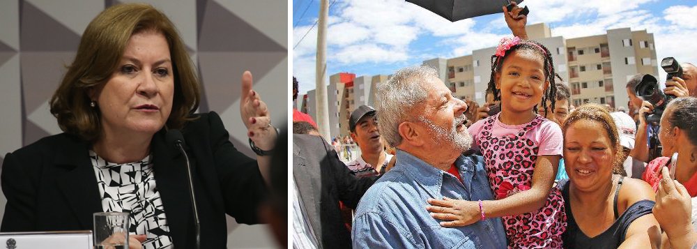 Ex-ministra do Planejamento e ex-presidente da Caixa, Miriam Belchior afirmou que o governo de Michel Temer está matando o programa Minha Casa Minha Vida, lançado pelo ex-presidente Luiz Inácio Lula da Silva em 2009; "Hoje, contratam-se menos moradias e estas concentram-se nas faixas de maior renda. Isso mesmo, maior renda", denunciou; segundo a ex-ministra, em 2017, as contratações da Faixa 1 do MCMV foram praticamente zeradas, considerando a execução até junho; "Com a política do Robin Wood às avessas, as famílias com renda até R$ 2,6 mil não possuem qualquer tipo de acesso ao programa, principal objetivo do PMCMV", afirmou