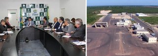 A conclusão da última etapa de obras e alfandegamento da Zona de Processamento de Exportações do Estado do Piauí (ZPE Parnaíba), divulgação de oportunidades de investimentos e encontro anual em Parnaíba das empresas administradoras das ZPEs brasileiras, estão no cronograma de atividades definidas pelo governador Wellington Dias em reunião com a secretária executiva do Conselho das Zonas de Processamento de Exportação (CZPE), Thaise Dutra, o presidente da ZPE Parnaíba, Paulo Cardoso, secretários estaduais e técnicos dos governos estadual e federal