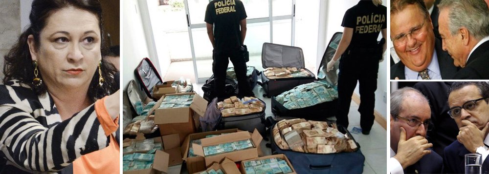 O mesmo partido que não tomou qualquer providência contra Eduardo Cunha, que governa o Brasil da cadeia, Geddel Vieira Lima, do bunker de R$ 51 milhões, e Henrique Alves, todos presos, decidiu expulsar a senadora Kátia Abreu (TO); motivo: crítica a Michel Temer, apontado como chefe de quadrilha pela PGR; ex-ministra da Agricultura de Dilma Rousseff foi acusada também de ter violado o Código de Ética e Fidelidade Partidária e o Estatuto da sigla, por apresentar posições contrárias às orientações do PMDB; ela votou contra a reforma trabalhista, que retira direitos dos trabalhadores, e se manifestou contra a reforma da Previdência; no PMDB parece imperar a regra: quem defende o trabalhador e critica corruptos, não tem vez no partido