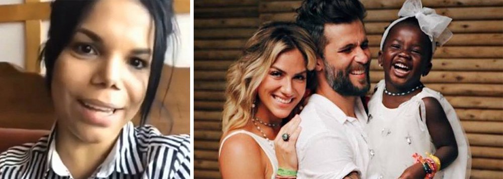 O casal Bruno Gagliasso e Giovanna Ewbank pretende entrar com um processo judicial no Canadá contra a brasileira Day McCarthy, que vive no país; a blogueira postou um vídeo com ofensas racistas contra a filha do casal; Titi, de 4 anos, nasceu no Malawi (sul da África) e foi adotada em 2016; essa é a segunda vez que o casal registrou uma queixa por racismo sofrido pela filha; em novembro de 2016 a garota foi alvo de comentários maldosos na internet