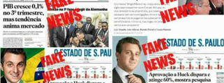 Depois de passar vergonha com uma manchete fictícia sobre a aprovação de Luciano Huck, parece que o jornalão não se cansa das notícias falsas, ou como se convencionou em internetês, das ‘fake news’; hoje, por exemplo, o Estadão veio em dose dupla; s capa um primor de ‘fake news’: “PIB cresce 0,1% no 3º trimestre, mas tendência anima mercado“; o jornalão desencavou uma delação de 4 de julho (sic) atribuída Gerson Almada, executivo da Engevix, segunda qual supostamente o ex-ministro José Dirceu teria recebido propinas de R$ 2,4 milhões da empreiteira que ele, o delator, supôs ter beneficiado o ex-presidente Lula; a própria ‘fake news‘ afirma que “a acusação da força-tarefa da Lava Jato foi ajuizada em 2 de maio e ainda não foi recebida” pelo juiz Sérgio Moro