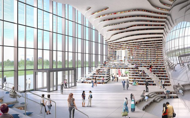 
China inaugura a biblioteca mais espetacular do mundo com 1,2 milhões de livros e o interior é de cortar a respiração

 
 
 