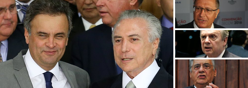 Para a jornalista Tereza Cruvinel, "o inferno do PSDB não é obra exclusiva de Aécio Neves, embora seja ele quem esteja cometendo os "maiores desatinos"; "É a consequência da participação dos tucanos no golpe e no governo de Michel Temer. Constatado o tamanho e a gravidade do erro, a tentativa de corrigir o rumo produziu esta fratura exposta", avalia; "Todos são responsáveis pela derrocada do partido que foi fundado por herdeiros da luta pela democracia, ainda que Aécio, ressentido com a derrota em 2014, tenha sido o principal artífice da união com o PMDB e o DEM para derrubar Dilma e entronizar Temer no Planalto", diz Tereza, que lembra que os dois principais partidos do golpe, PSDB e PMDB, "estão sendo igualmente castigados", como apontam as pesquisas