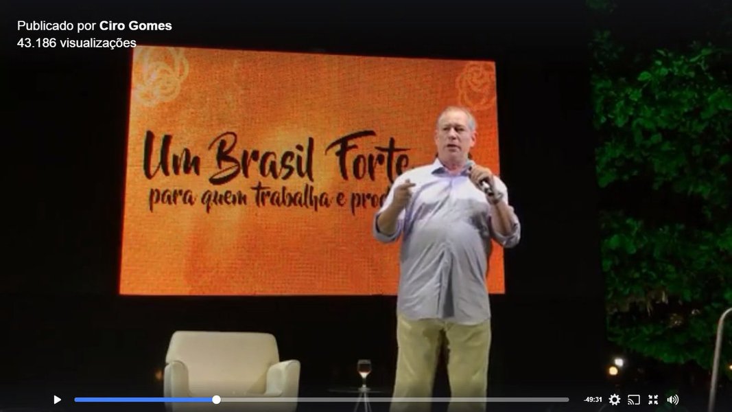 O jantar de adesão em torno do pré-candidato do PDT, Ciro Gomes, contou com a presença das principais lideranças políticas do Ceará, entre elas, o governador Camilo Santana (PT) e o prefeito de Fortaleza, Roberto Cláudio (PDT), contando ainda com a presença da vice-governadora Isolda Cela (PDT), do presidente da Assembleia, deputado Zezinho Albuquerque (PDT) e do presidente nacional do PDT, Carlos Lupi. O evento foi transmitido pelas redes sociais, obtendo mais de 40 mil visualizações. Ciro fez seu tradicional discurso sobre a crise econômica e evitou criticas as outras pré-candidaturas. Questionado sobre o Enem, curiosamente, Ciro assumiu a paternidade da ideia, afirmando que fazia parte do seu programa de governo, na primeira candidatura