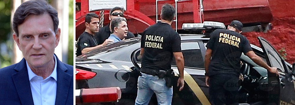 O prefeito do Rio, Marcelo Crivella, afirmou que o ex-governador do Rio Anthony Garotinho "é pobre. É um cara que não tem nenhum tostão. Ele pode ter feito alguma bobagem na campanha. Mas garanto que ele e a Rosinha são muito honestos e estão sendo injustiçados"; o prefeito é aliado político do casal, preso pela PF sob acusação de financiamento ilegal de campanhas; em 2016, Garotinho pediu votos para Crivella, que, depois de eleito, nomeou a deputada Clarissa Garotinho (PR-RJ), filha dos ex-governadores, como secretária de Desenvolvimento