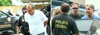 Os ex-governadores do Rio e inimigos políticos declarados Anthony Garotinho e Sérgio Cabral devem se encontrar na manhã desta quinta-feira, 23, na Cadeia Pública José Frederico Marques, em Benfica; além de Garotinho e Cabral, também estão na mesma cadeia o presidente da Assembleia Legislativa do Rio (Alerj), Jorge Picciani, os deputados estaduais Edson Albertassi e Paulo Melo, além do ex-secretário de Saúde Sérgio Cortes, figura muito lembrada nos últimos anos por Garotinho nas suas denúncias em redes sociais