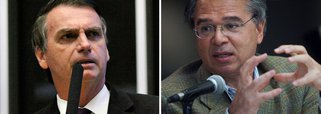 O deputado federal e pré-candidato à Presidência Jair Bolsonaro afirmou nesta segunda-feira que está em negociação com o economista Paulo Guedes para o cargo de ministro da Fazenda em um possível governo; "Comecei a sondar o mercado sobre quem eu poderia convidar e, uma vez sendo convidado, aceitaria o convite... essa pessoa eu procurei, tivemos duas conversas, no total de oito horas", disse Bolsonaro