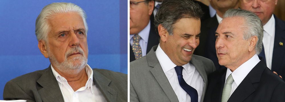 "Em um dia o Senado, com a ajuda de Temer, salva Aécio. No outro, a Comissão de Constituição e Justiça da Câmara vota a favor de Temer", resumiu o ex-ministro e ex-governador da Bahia Jaques Wagner, lembrando do poema "Quadrilha", de Carlos Drummond de Andrade; "Temer salva Aécio que salva Temer. Parece até um poema de Drummond, mas é só mais um capítulo do grande acordo nacional", completa