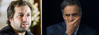 O escritor e humorista Gregório Duvivier ironizou a decisão desta noite em que o Senado derrubou o afastamento do senador Aécio Neves (PSDB) do cargo determinado pela 1ª Turma do Supremo Tribunal Federal; para Duvivier, não tem qualquer valor a fartura de provas contra o senador tucano. "Aecio Neves provando que falar em matar primo, pedir 2 milhões de propina e ter em casa documentos escritos CX2 te imuniza. Já as pedaladas…", disse o humorista em sua página no Twitter