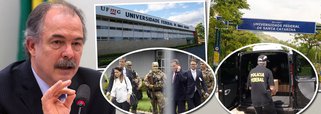 O ex-ministro da Educação Aloizio Mercadante condenou nesta quinta-feira, 7, a escalada autoritária contra as universidades brasileiras; em nota à imprensa, Mercadante lembrou que a operação da PF contra a UFMG ocorre no esteio do relatório do Banco Mundial, que defende o fim da gratuidade das universidades; "O que está em andamento, para além dessas ações típicas de um estado de exceção, é a tentativa de privatização completa do ensino superior brasileiro, com a asfixia orçamentária e o sucateamento das universidades federais, a partir da entrada em vigor da PEC 95 a partir do próximo ano, que promove uma ortodoxia fiscal permanente", alertou o ex-ministro; "Precisamos defender, agora, as universidades públicas", conclamou